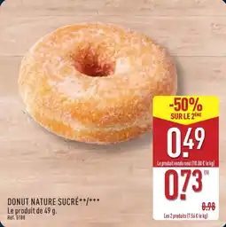 ALDI Donut nature sucré offre
