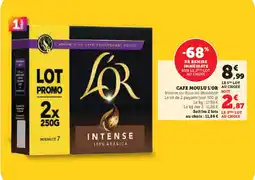 U Express L'OR Cafe moulu offre