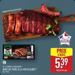 ALDI St-clément le boucher ribs de porc à la mexicaine offre