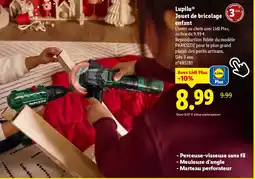 Lidl LUPILU Jouet de bricolage enfant offre