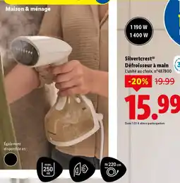 Lidl SILVERCREST Défroisseur à main offre