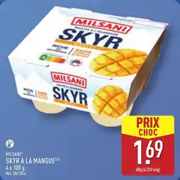 ALDI Milsani skyr à la mangue offre