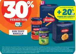 U Express BARILLA Sur tout offre