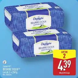 ALDI Champré beurre doux offre