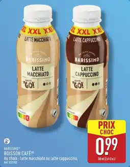 ALDI Barissimo boisson café offre