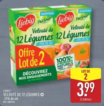 ALDI Liebig velouté de 12 légumes offre