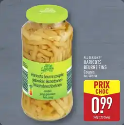 ALDI All seasons haricots beurre fins offre