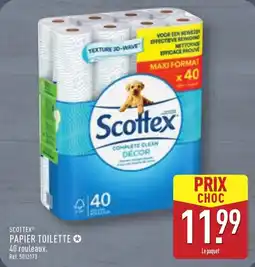 ALDI Scottex papier toilette offre