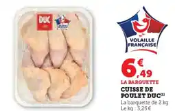 U Express DUC Cuisse de poulet offre