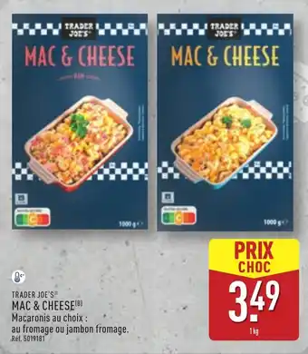 ALDI Trader joe's mac & cheese offre