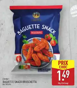 ALDI Cucina baguette snack bruschetta offre