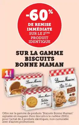 U Express BONNE MAMAN Sur la gamme biscuits offre
