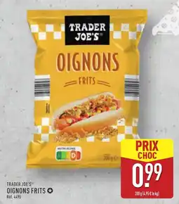ALDI Trader joe's oignons frits offre