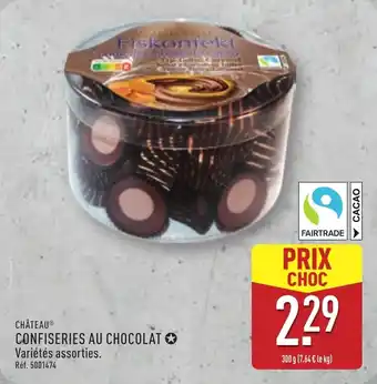 ALDI Château confiseries au chocolat offre