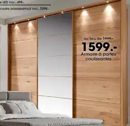 Möbel Martin Armoire à portes coulissantes offre
