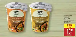 ALDI Asia green garden nouilles style wok offre