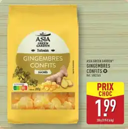 ALDI Asia green garden gingembres confits offre