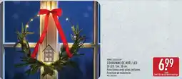 ALDI Home creation couronne de noël led 20 led offre