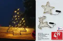 ALDI Home creation décoration de noël led offre