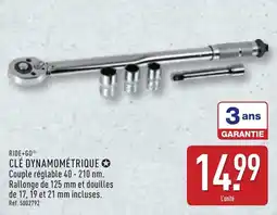 ALDI Ride+go clé dynamométrique offre