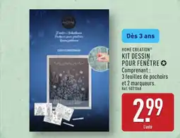 ALDI Home creation kit dessin pour fenêtre offre