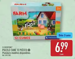 ALDI Clementoni puzzle cube 12 pièces offre