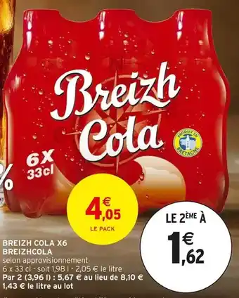 Intermarché Express Breizh cola offre