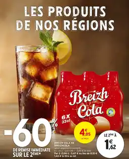 Intermarché Express BREIZHCOLA Breizh cola x6 offre