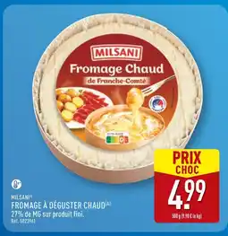 ALDI Milsani Fromage Chaud de Franche-Comté offre