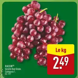 ALDI Raisin offre
