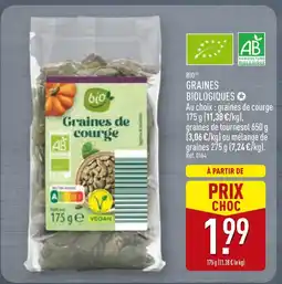 ALDI BIO Graines de courge offre