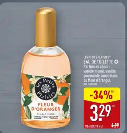 ALDI Les Petits Plaisirs Eau de Toilette Fleur d'Oranger offre