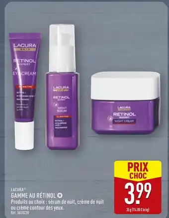 ALDI LACURA Sérum de nuit offre