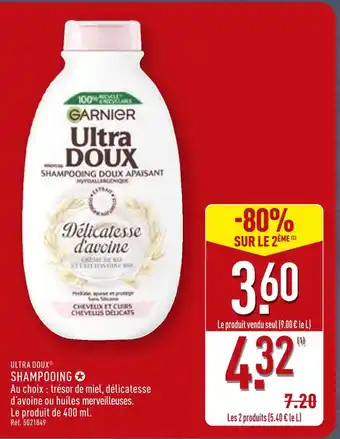 ALDI Garnier Ultra Doux Shampooing Trésor de Miel offre