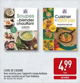 ALDI Ambiano Livre de cuisine offre