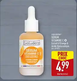 ALDI Evoluderm Sérum Vitamine C Evoluderm offre