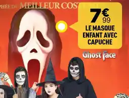 Centrakor Le masque enfant avec capuche offre