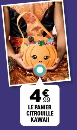Centrakor Le panier citrouille kawaii offre