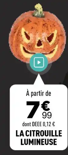 Centrakor La citrouille lumineuse offre