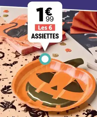 Centrakor Les 6 assiettes offre