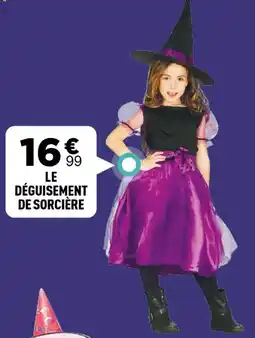 Centrakor Le déguisement de sorcière offre