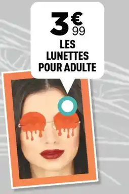 Centrakor Les lunettes pour adulte offre