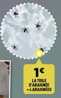 Centrakor La toile d'araignée +4 araignées offre