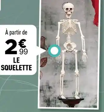 Centrakor Le squelette offre