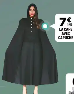 Centrakor La cape avec capuche offre