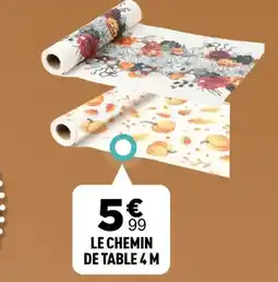 Centrakor Le chemin de table 4 m offre