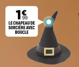 Centrakor Le chapeau de sorcière avec boucle offre