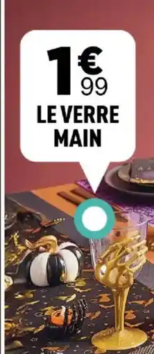 Centrakor Le verre main offre