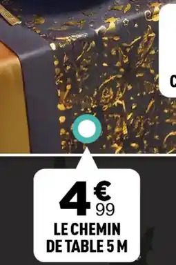Centrakor Le chemin de table 5 m offre