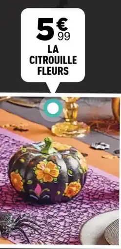 Centrakor La citrouille fleurs offre